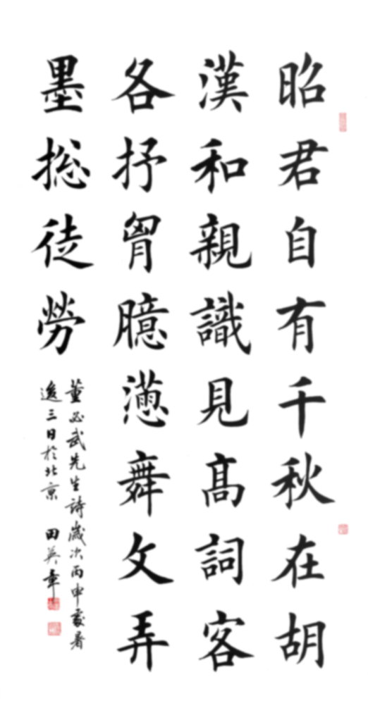 董必武诗书昭君